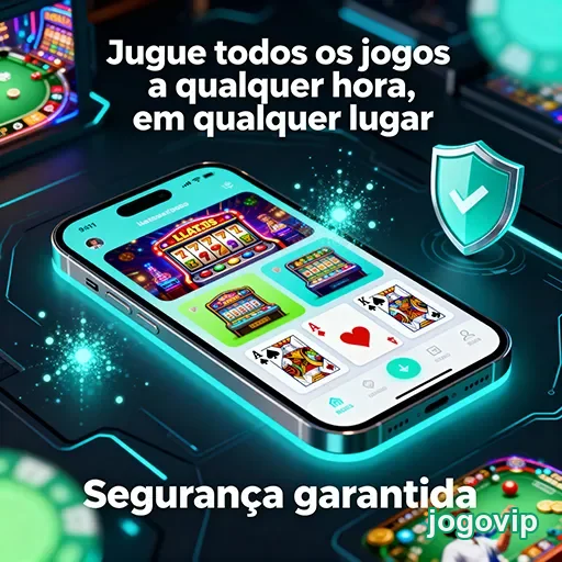 Imagem de jogos de segurança mobile no site jogovip, destacando proteção e diversão para dispositivos móveis.